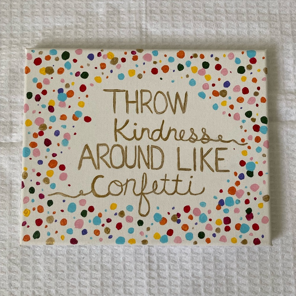 Fun quote painting